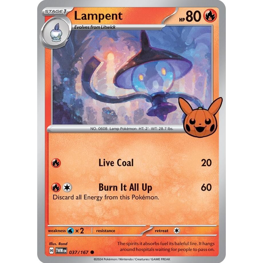 Image for Lampent (037/167) (TTBB24) - Pokemon