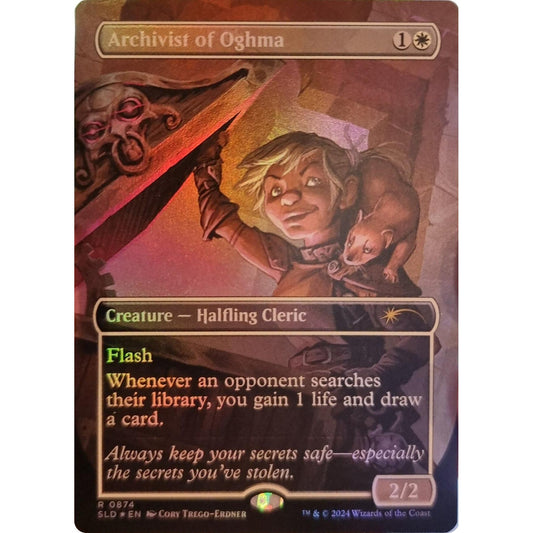 Image for Archivist of Oghma (Rainbow Foil) (874) (SLD) - Magic: The Gathering