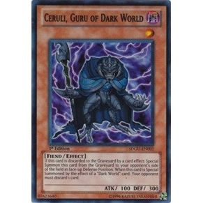 Image for Ceruli, Guru of Dark World (SDGU-EN003) (SDGU) - YuGiOh