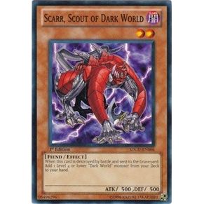 Image for Scarr, Scout of Dark World (SDGU-EN006) (SDGU) - YuGiOh
