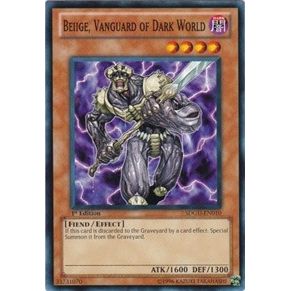 Image for Beiige, Vanguard of Dark World (SDGU-EN010) (SDGU) - YuGiOh