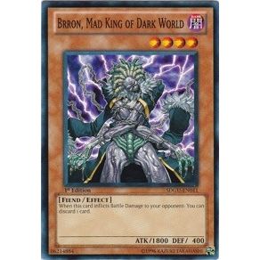 Image for Brron, Mad King of Dark World (SDGU-EN011) (SDGU) - YuGiOh