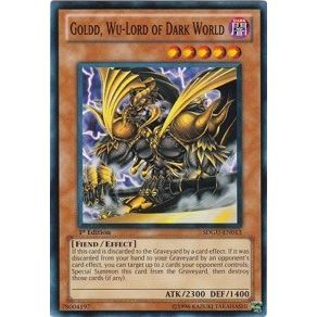 Image for Goldd, Wu-Lord of Dark World (SDGU-EN013) (SDGU) - YuGiOh