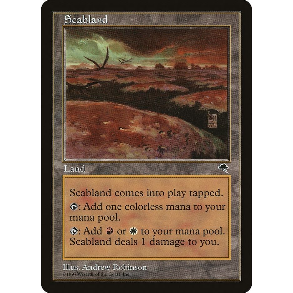 Image for Scabland (325) (TMP) - Magic: The Gathering