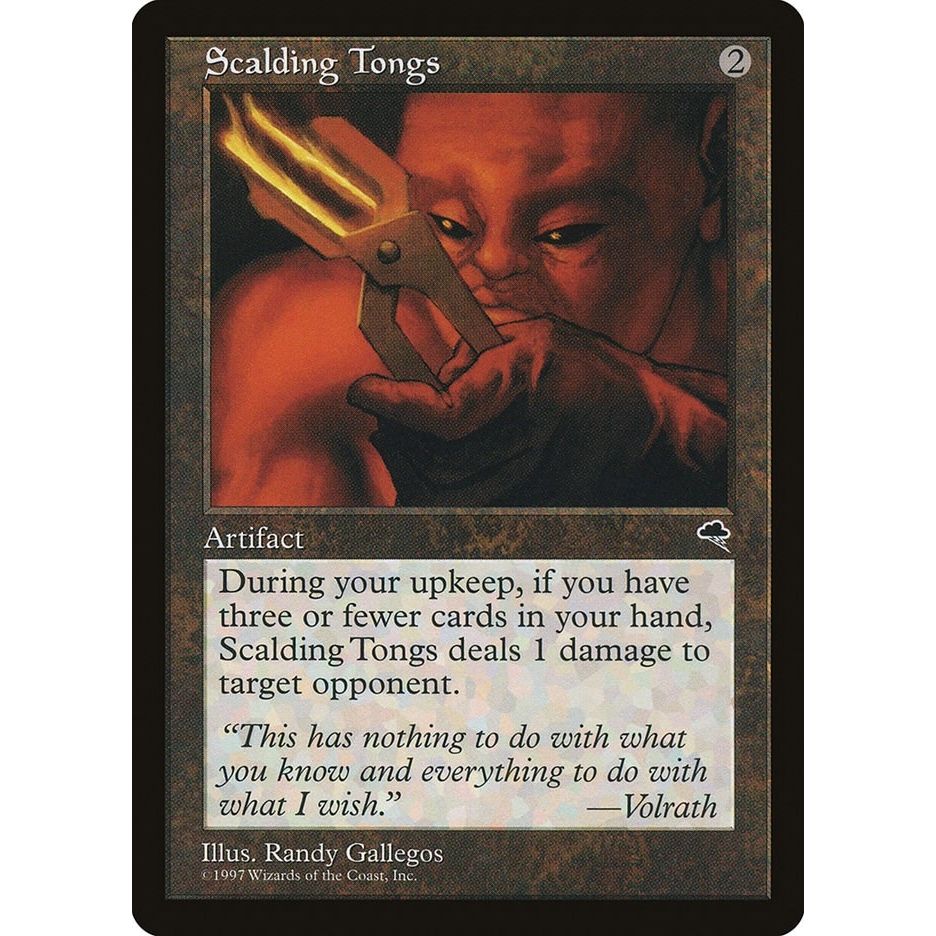 Image for Scalding Tongs (307) (TMP) - Magic: The Gathering