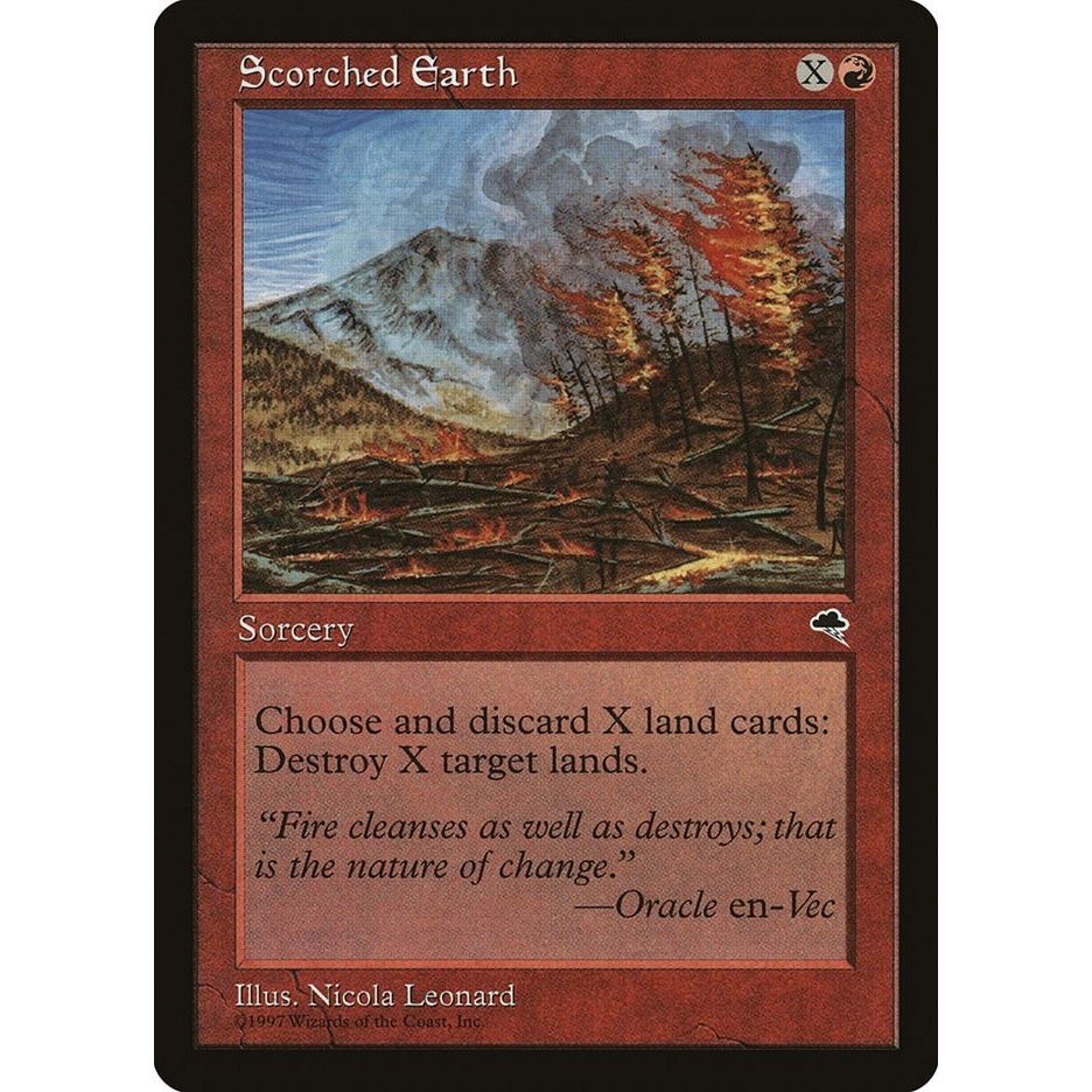 Image for Scorched Earth (200) (TMP) - Magic: The Gathering