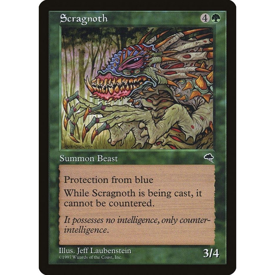 Image for Scragnoth (253) (TMP) - Magic: The Gathering