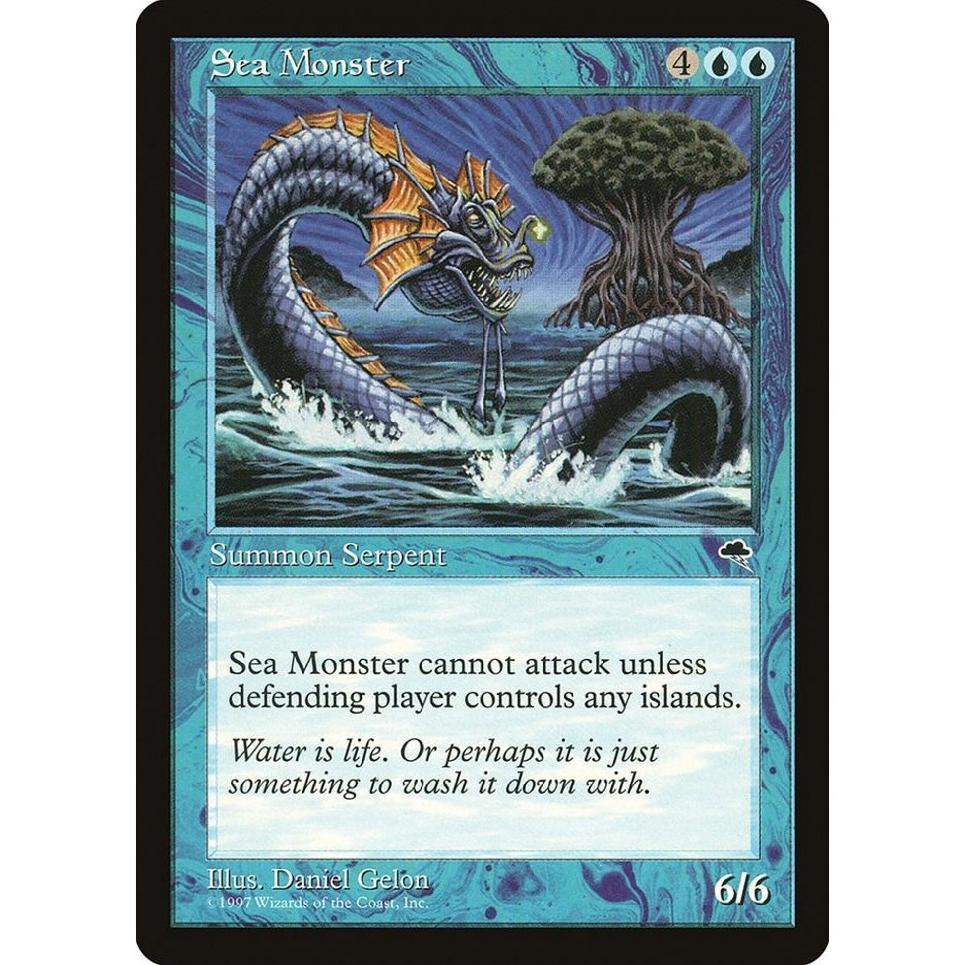Image for Sea Monster (85) (TMP) - Magic: The Gathering