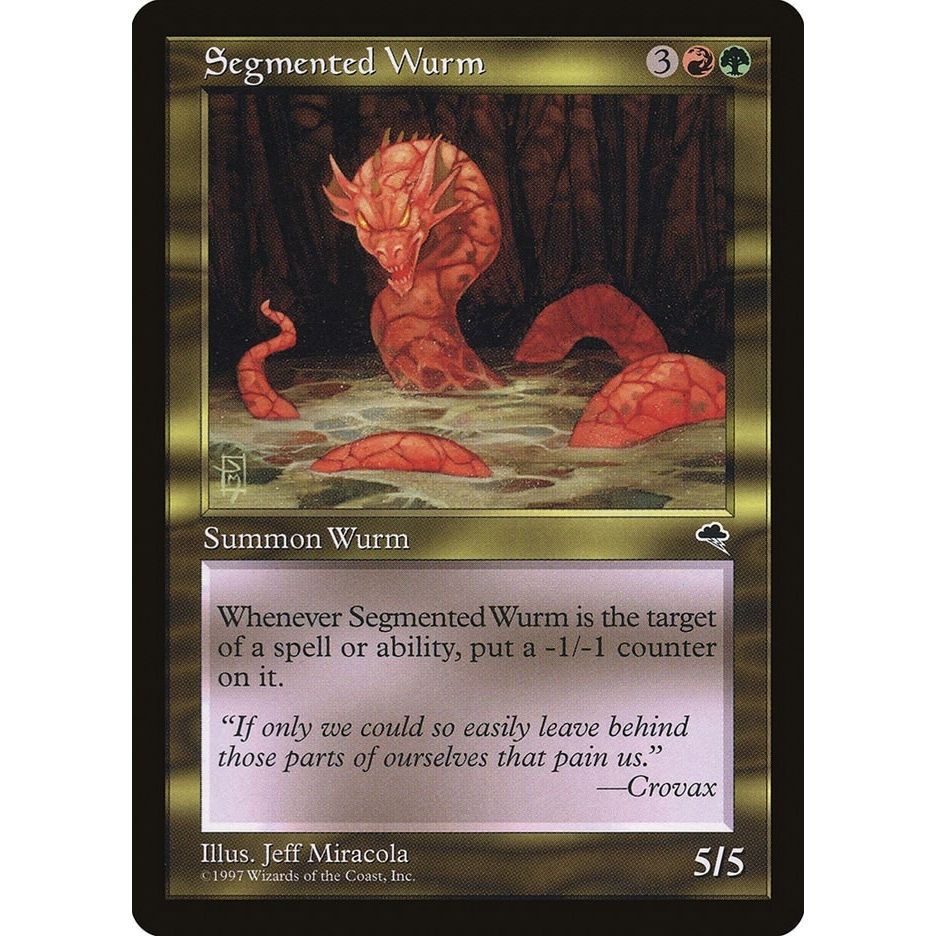 Image for Segmented Wurm (269) (TMP) - Magic: The Gathering