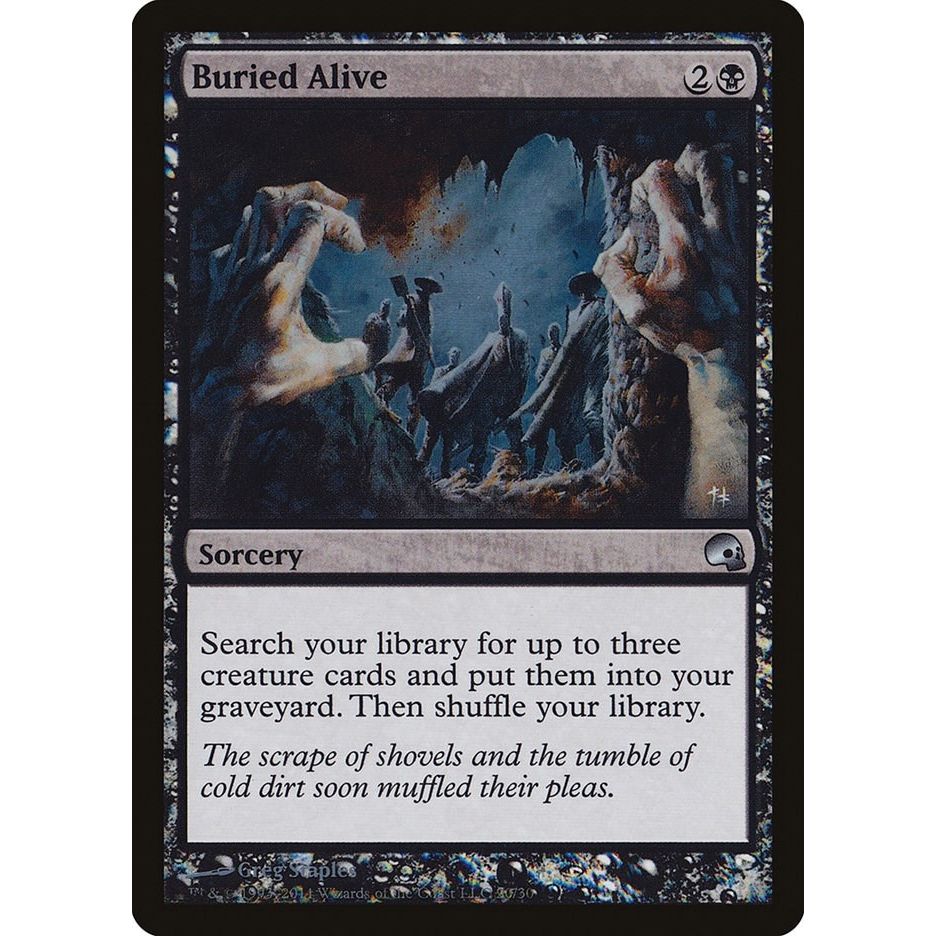 Image for Buried Alive (20) (GRV) - Magic: The Gathering