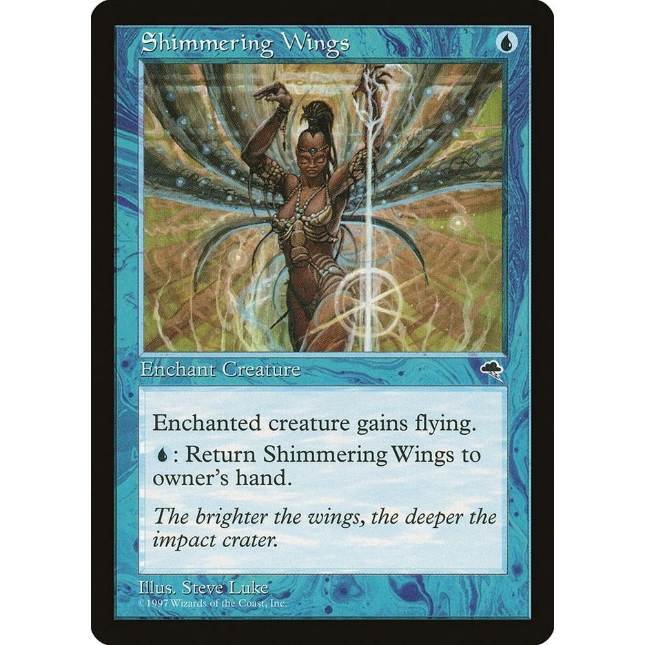 Image for Shimmering Wings (87) (TMP) - Magic: The Gathering
