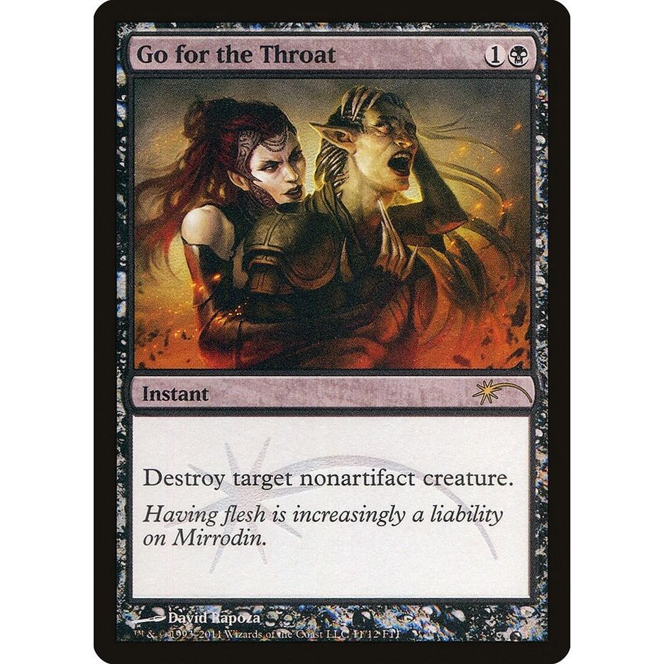 Image for Go for the Throat (11) (FNM) - Magic: The Gathering