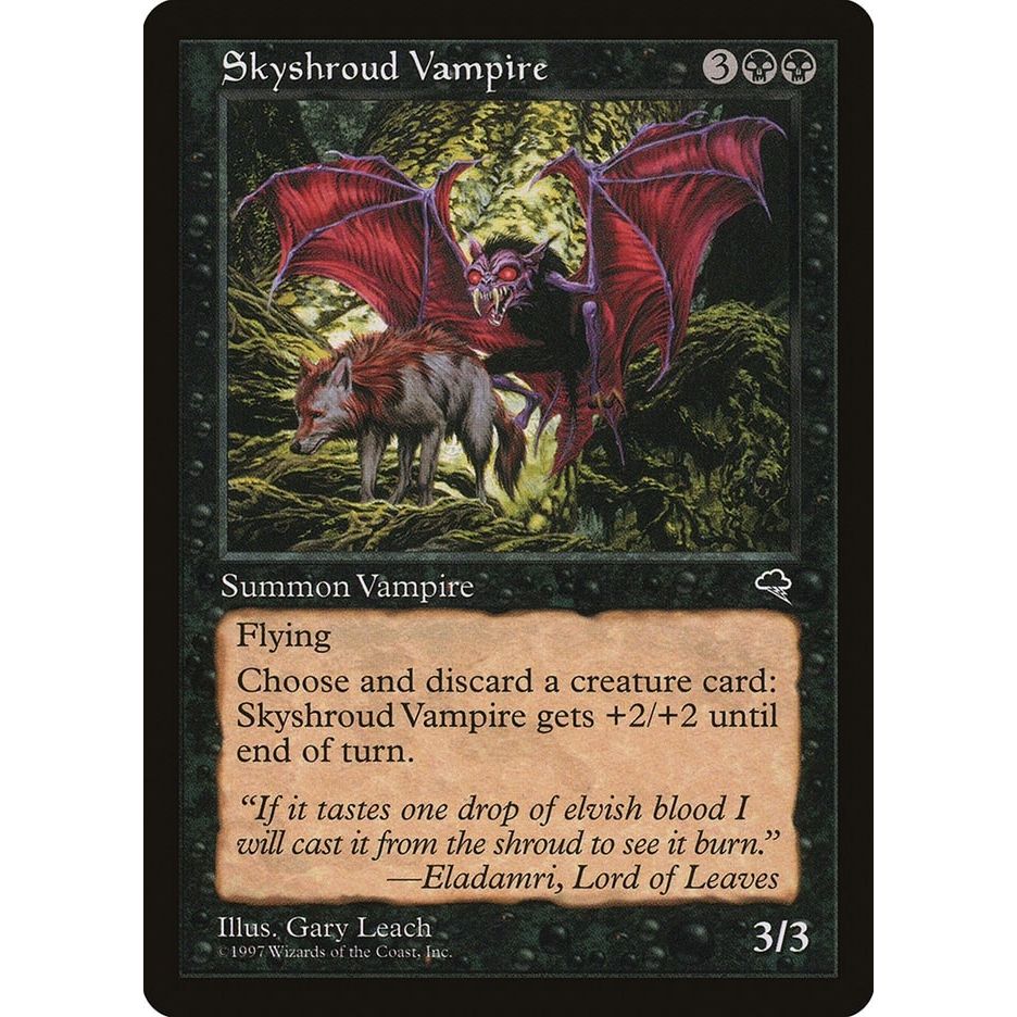 Image for Skyshroud Vampire (157) (TMP) - Magic: The Gathering