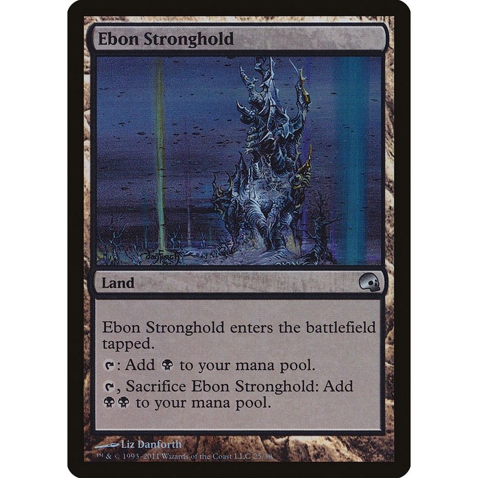 Image for Ebon Stronghold (25) (GRV) - Magic: The Gathering