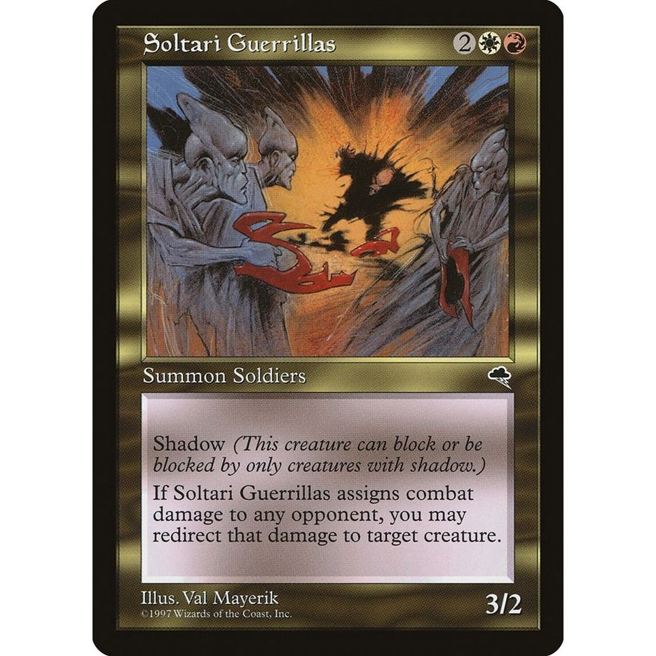 Image for Soltari Guerrillas (272) (TMP) - Magic: The Gathering