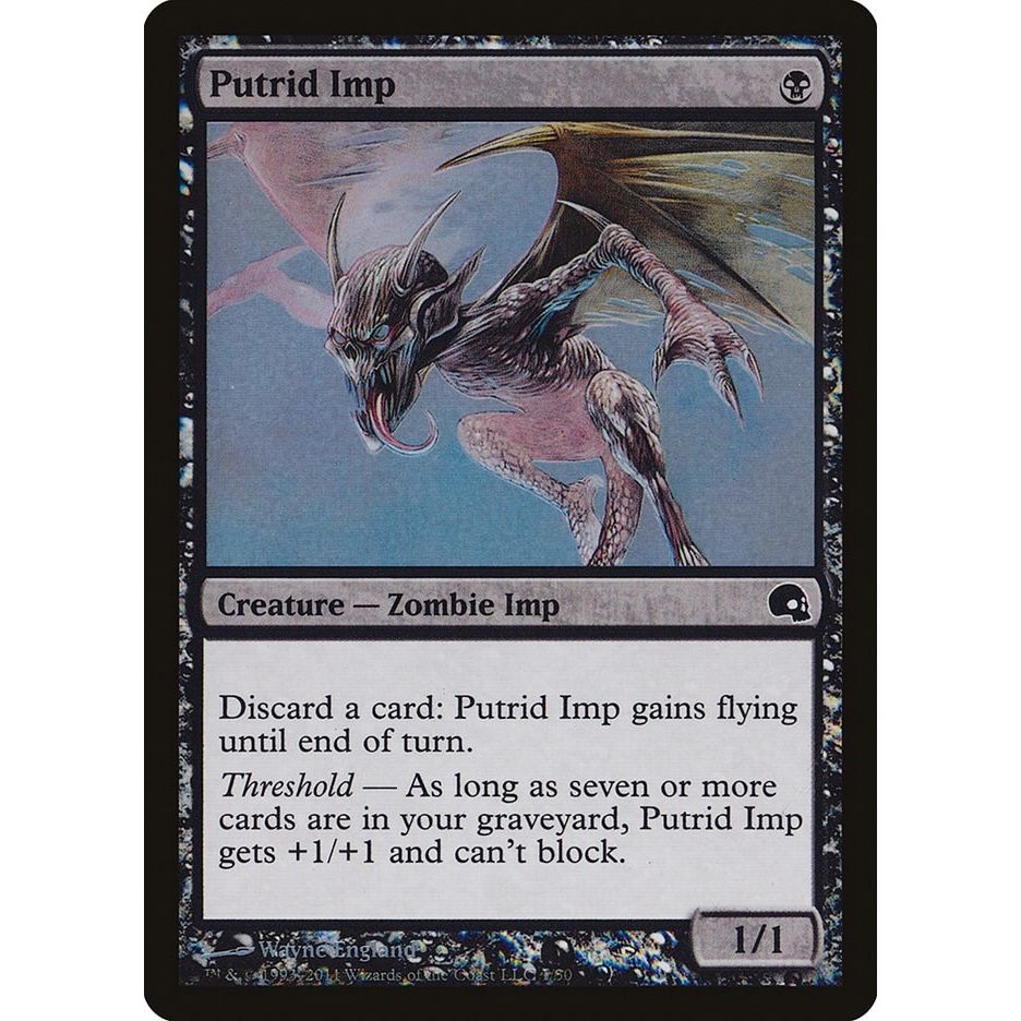 Image for Putrid Imp (1) (GRV) - Magic: The Gathering