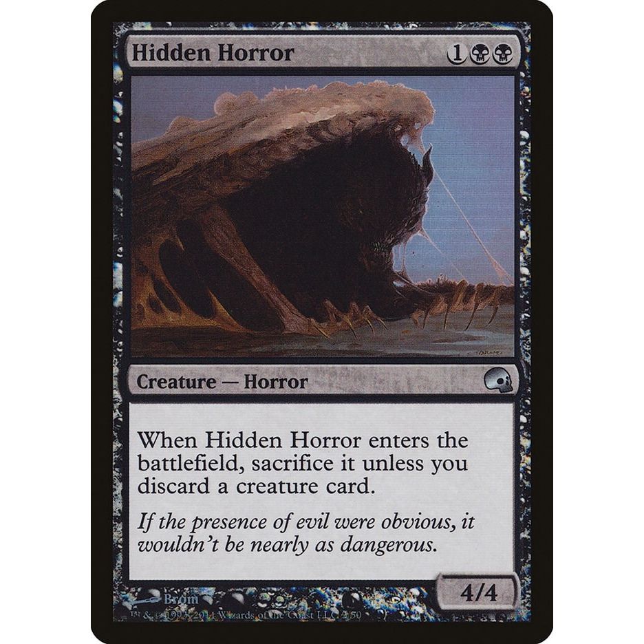 Image for Hidden Horror (2) (GRV) - Magic: The Gathering