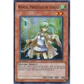 Image for Winda, Priestess of Gusto (HA05-EN040) (HA05) - YuGiOh