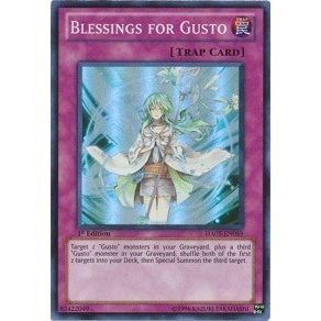 Image for Blessings for Gusto (HA05-EN059) (HA05) - YuGiOh