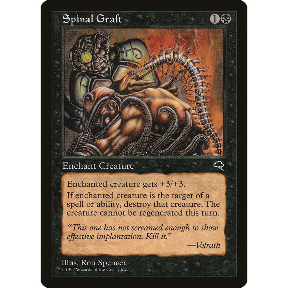 Image for Spinal Graft (159) (TMP) - Magic: The Gathering