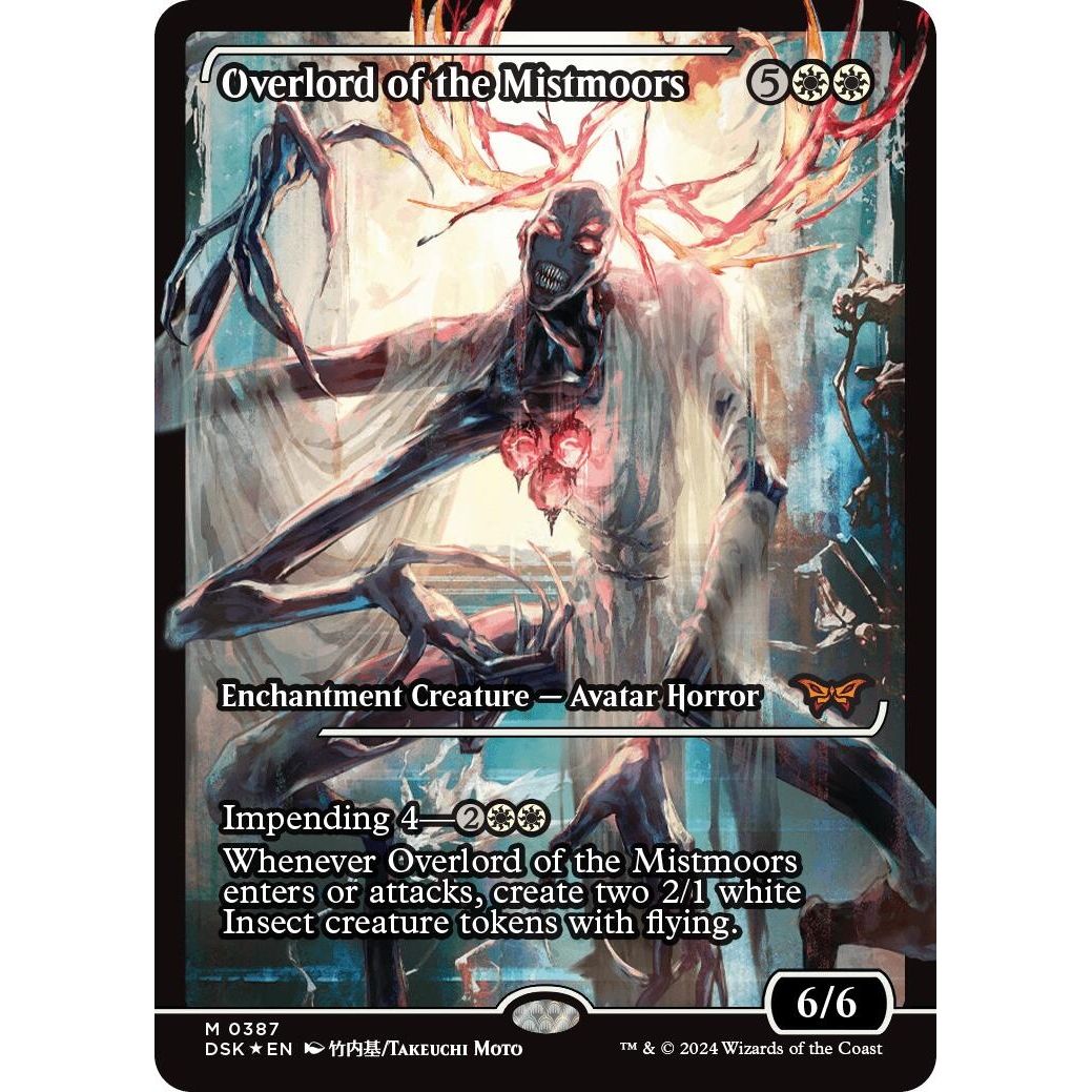 Image for Overlord of the Mistmoors (Showcase) (387) (DSK) - Magic: The Gathering
