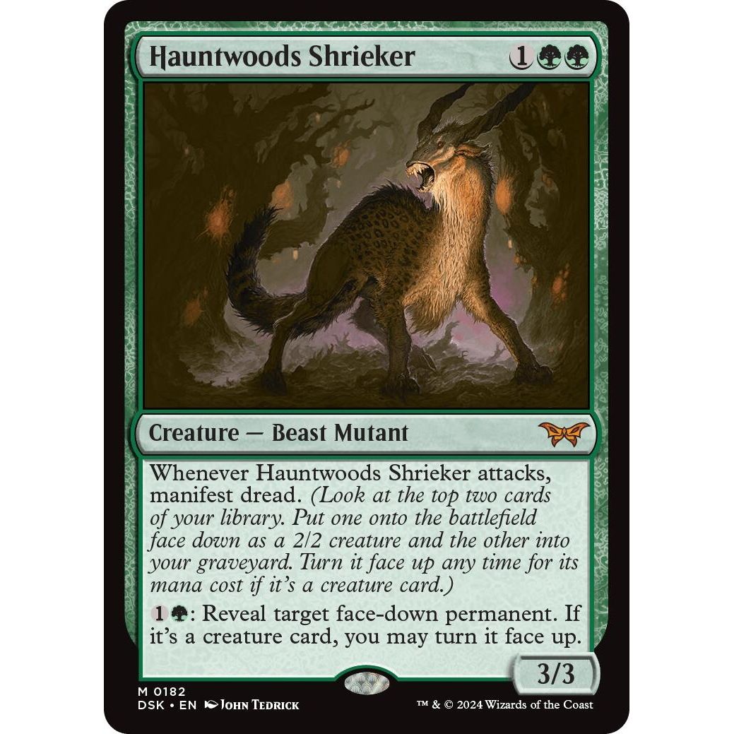 Image for Hauntwoods Shrieker (182) (DSK) - Magic: The Gathering