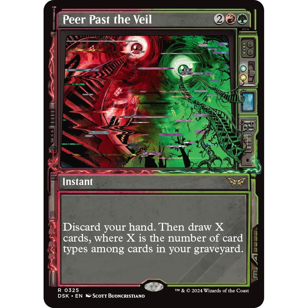 Image for Peer Past the Veil (Showcase) (325) (DSK) - Magic: The Gathering