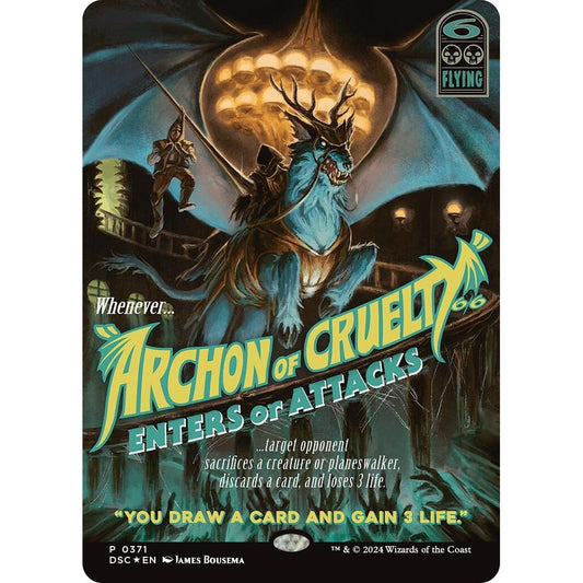 Image for Archon of Cruelty (Showcase) (371) (DSC) - Magic: The Gathering
