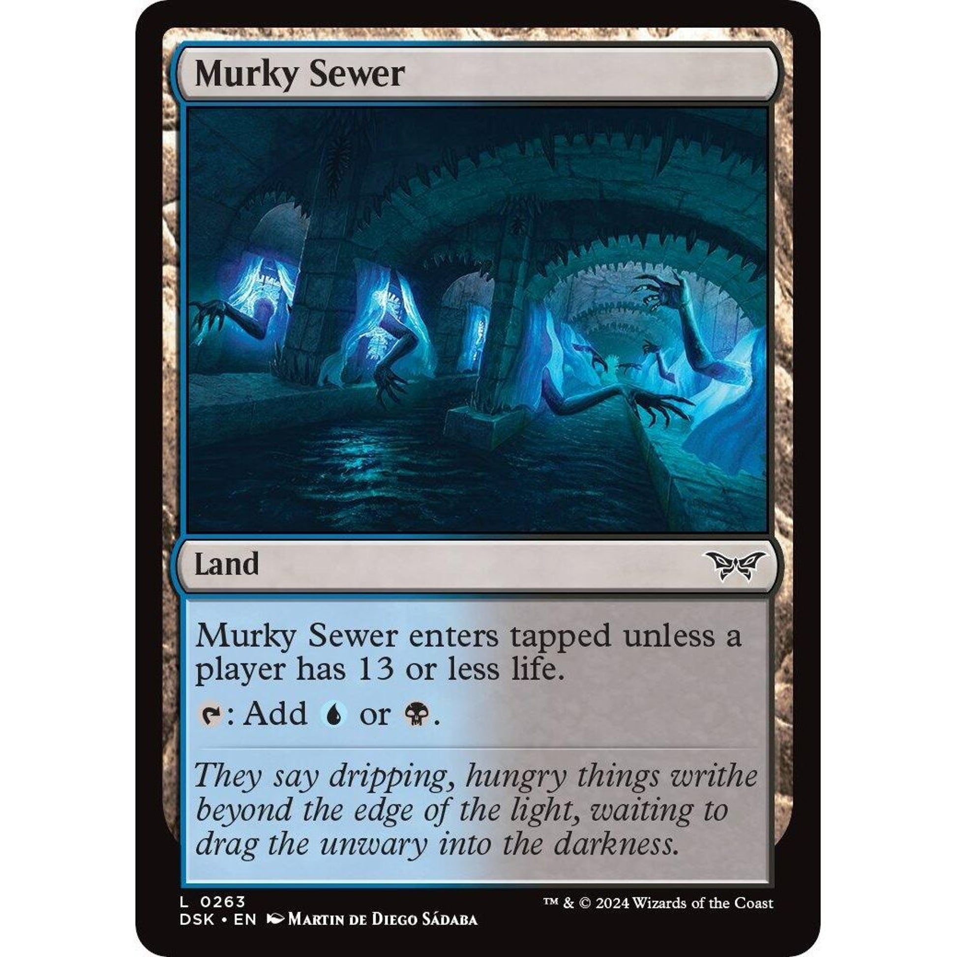 Image for Murky Sewer (263) (DSK) - Magic: The Gathering