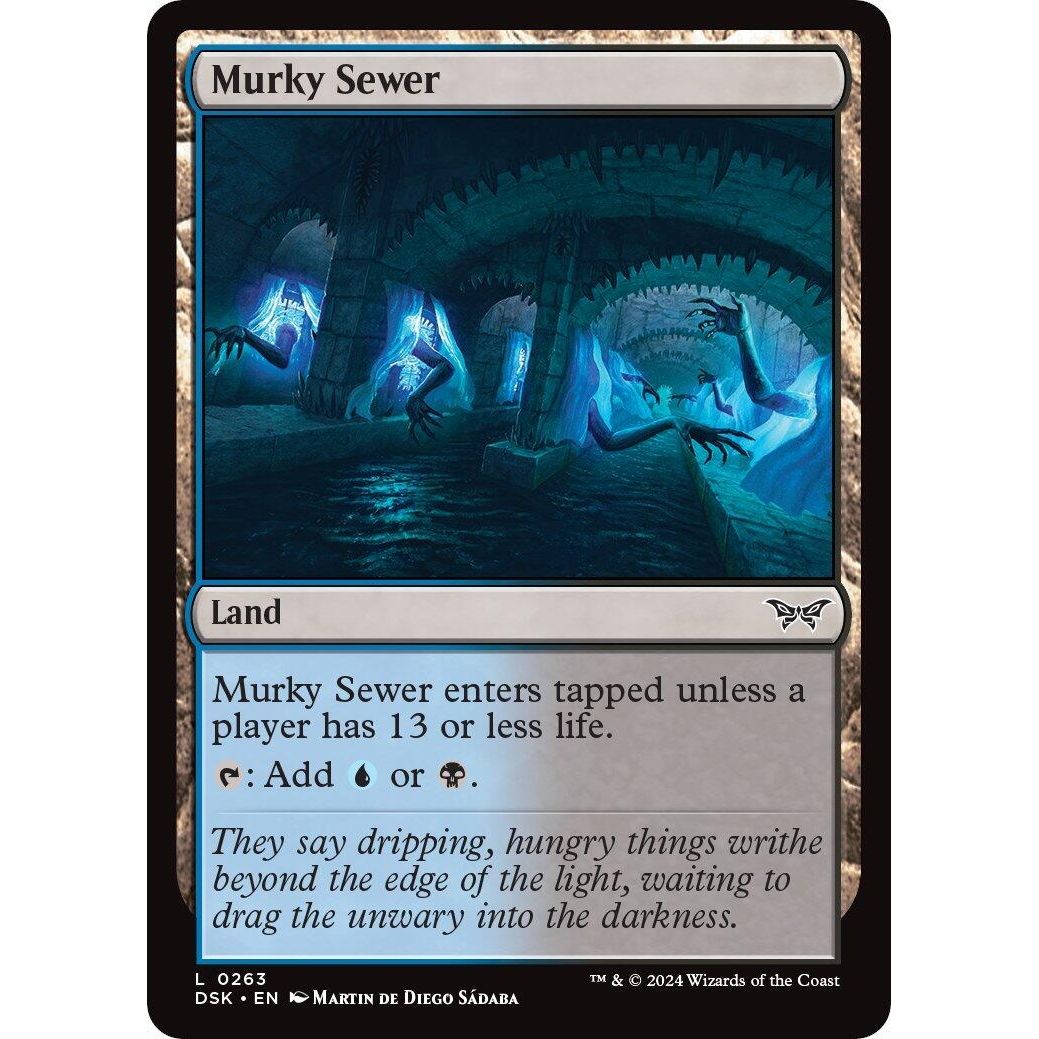 Image for Murky Sewer (263) (DSK) - Magic: The Gathering