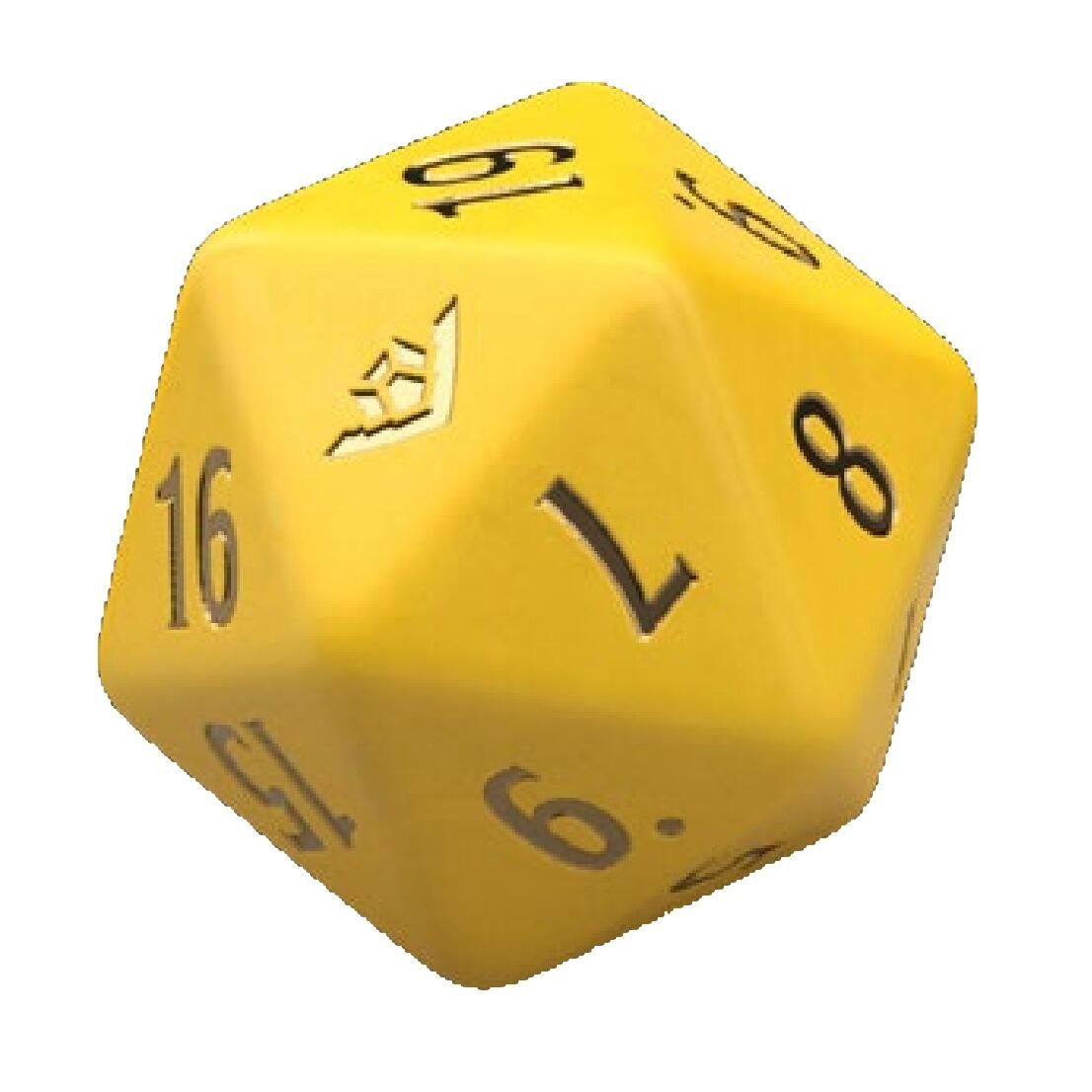 Image for Outlaws of Thunder Junction Standard Showdown Promo Spindown Die - Golden Nugget (Oversized) - Life Counters