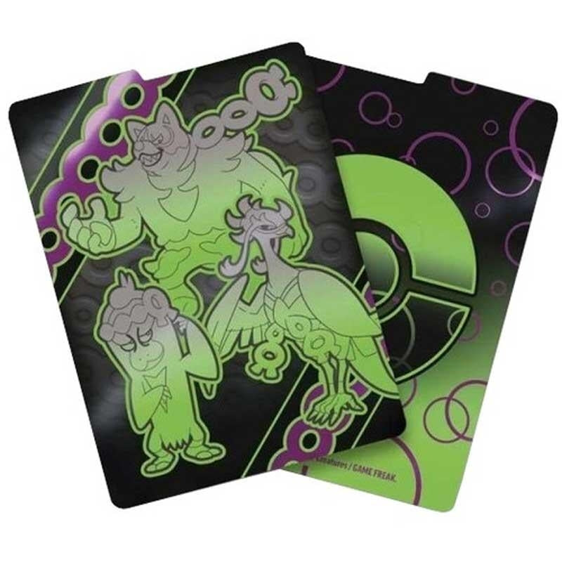 Image for Scarlet & Violet Shrouded Fable Elite Trainer Box Card Divider - Okidogi, Munkidori, and Fezandipiti - Collectible Storage