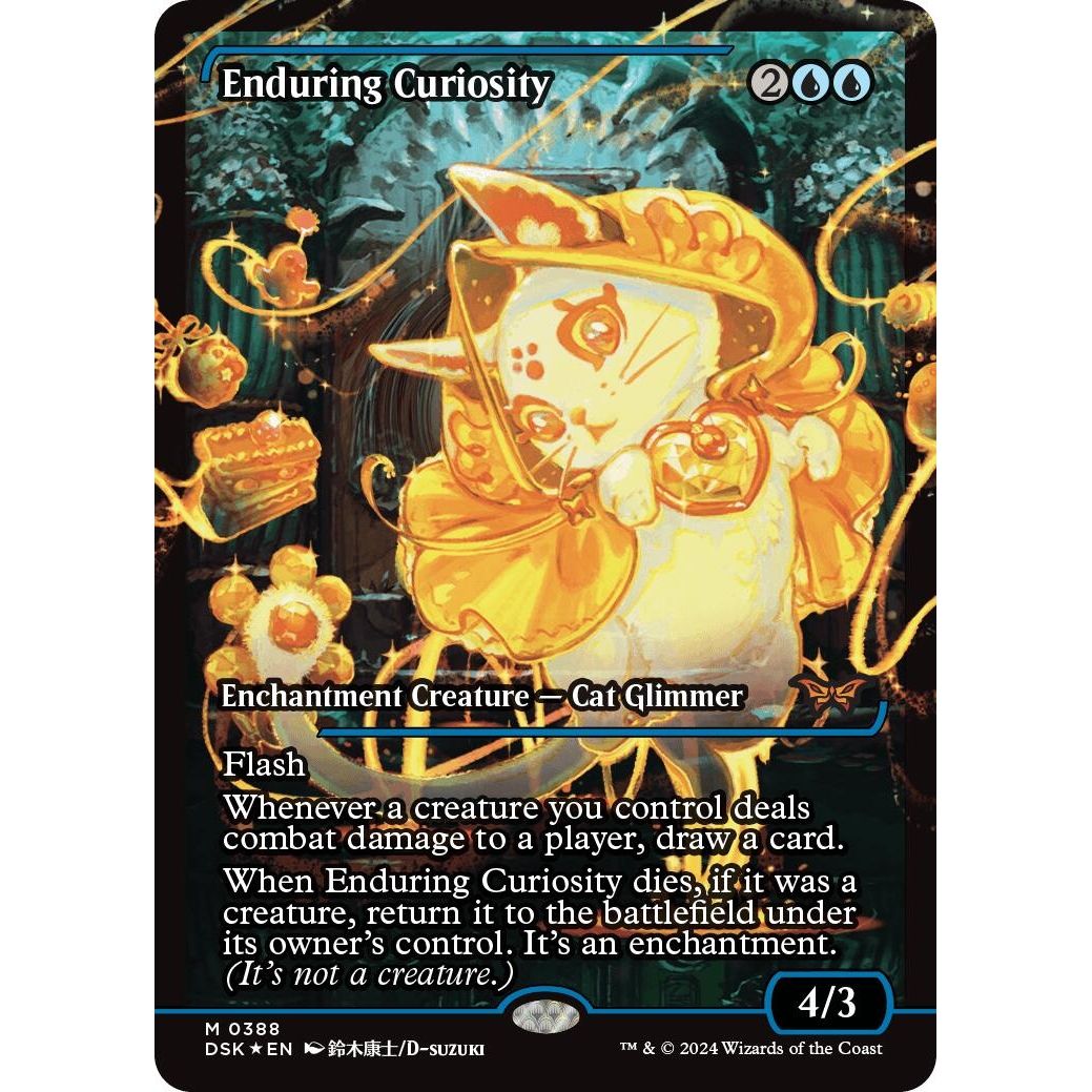 Image for Enduring Curiosity (Showcase) (388) (DSK) - Magic: The Gathering