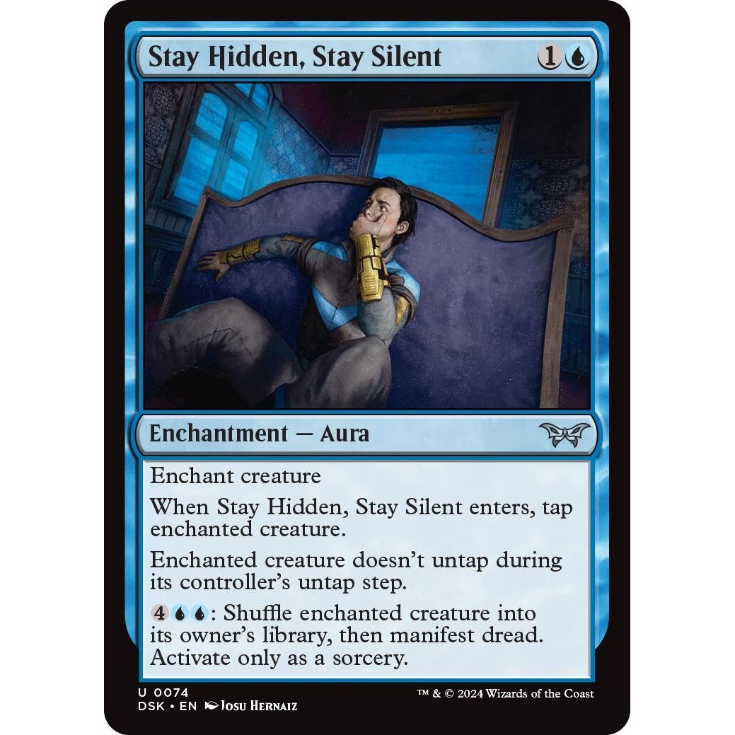 Image for Stay Hidden, Stay Silent (0074) (74) (DSK) - Magic: The Gathering