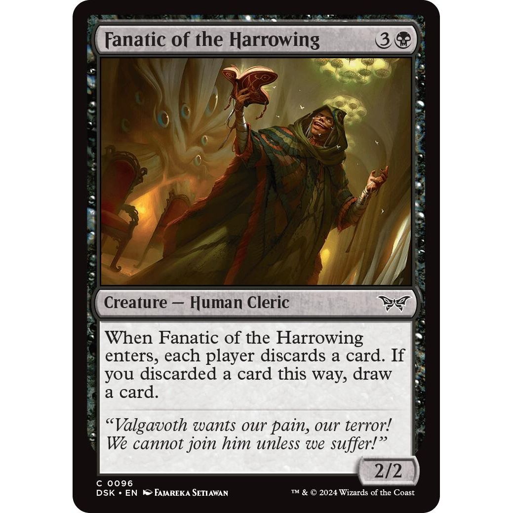 Image for Fanatic of the Harrowing (96) (DSK) - Magic: The Gathering