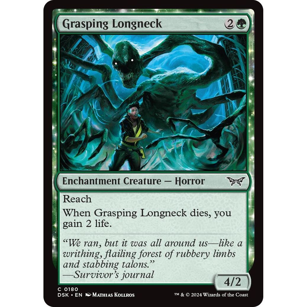 Image for Grasping Longneck (180) (DSK) - Magic: The Gathering