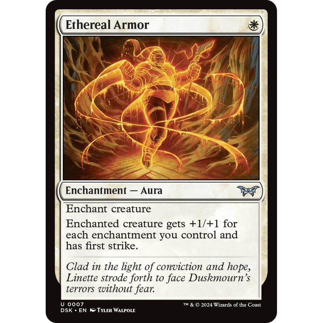 Image for Ethereal Armor (7) (DSK) - Magic: The Gathering