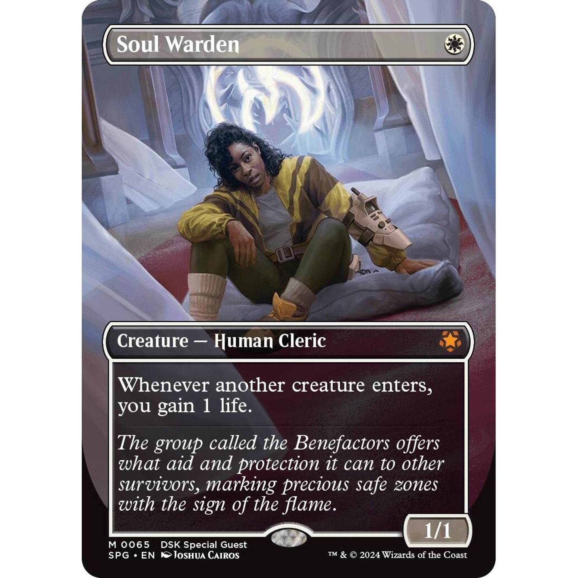 Image for Soul Warden (Borderless) (65) (SPG) - Magic: The Gathering