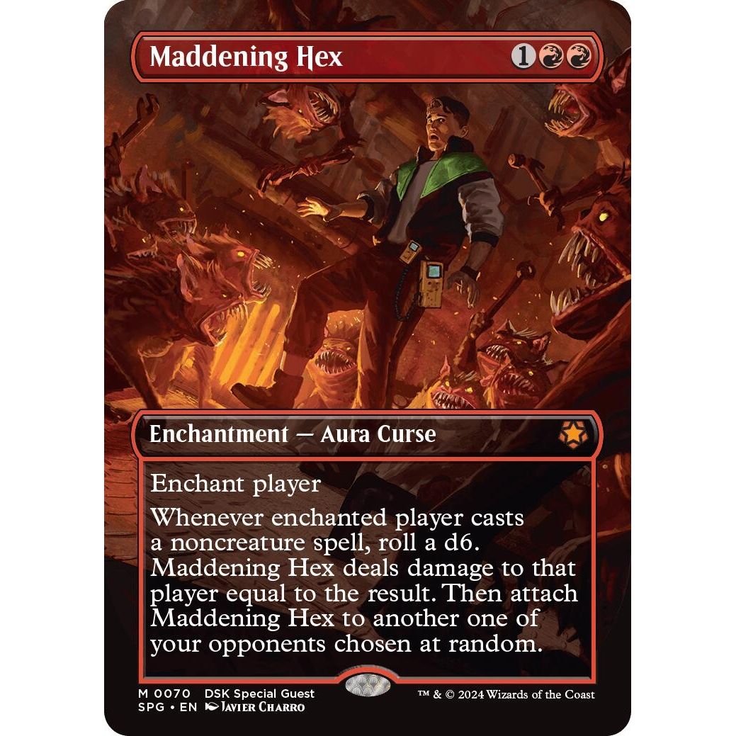 Image for Maddening Hex (Borderless) (70) (SPG) - Magic: The Gathering