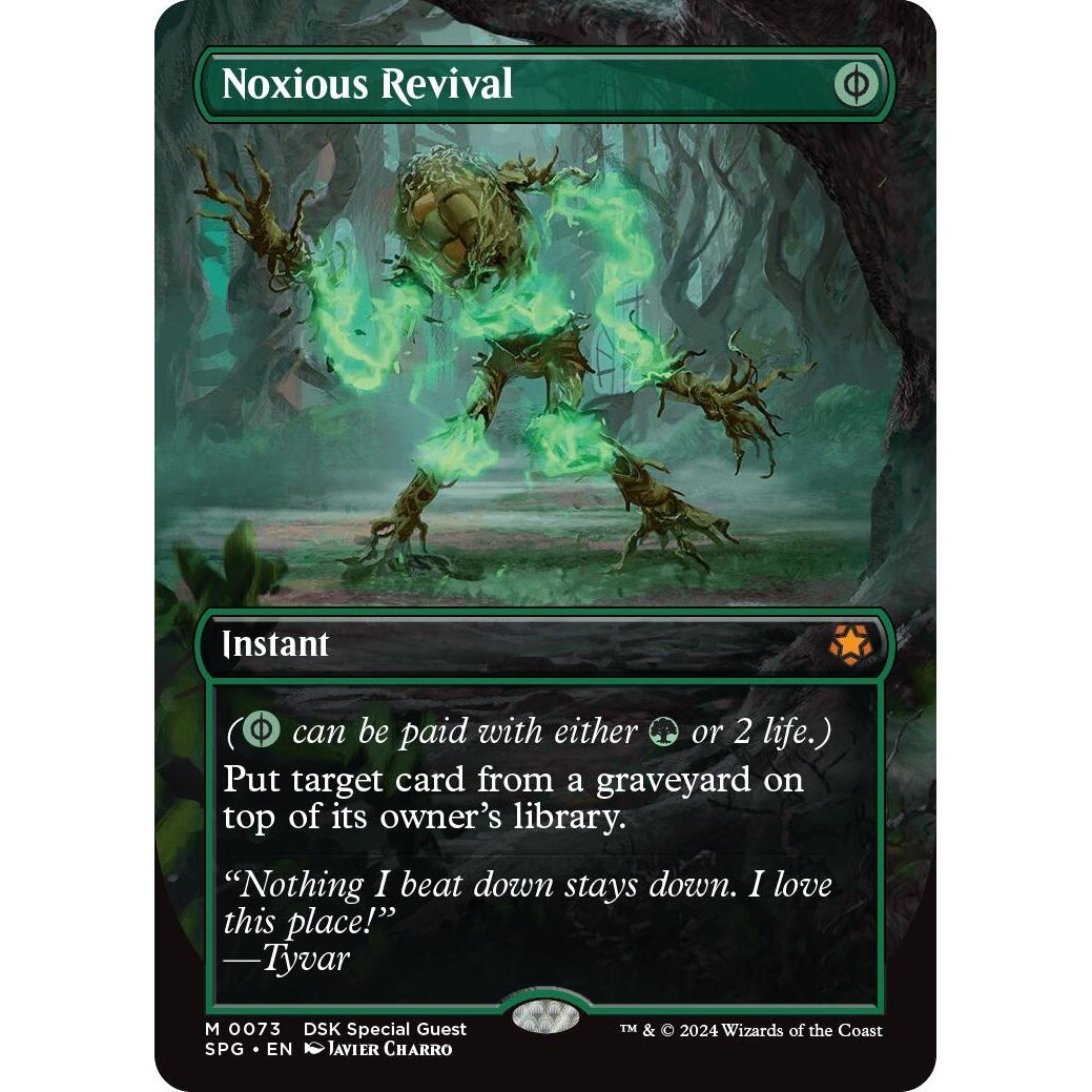 Image for Noxious Revival (Borderless) (73) (SPG) - Magic: The Gathering