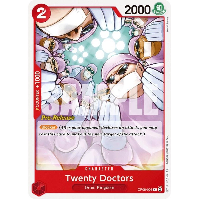 Image for Twenty Doctors (OP08-003) (OP08 PRE) - One Piece Card Game