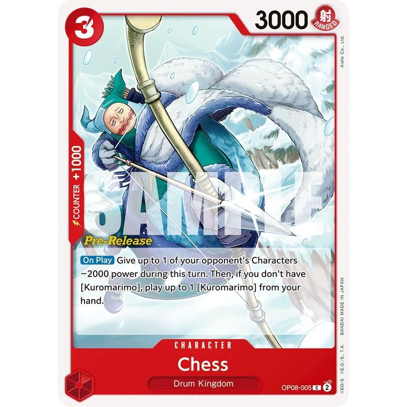 Image for Chess (OP08-005) (OP08 PRE) - One Piece Card Game