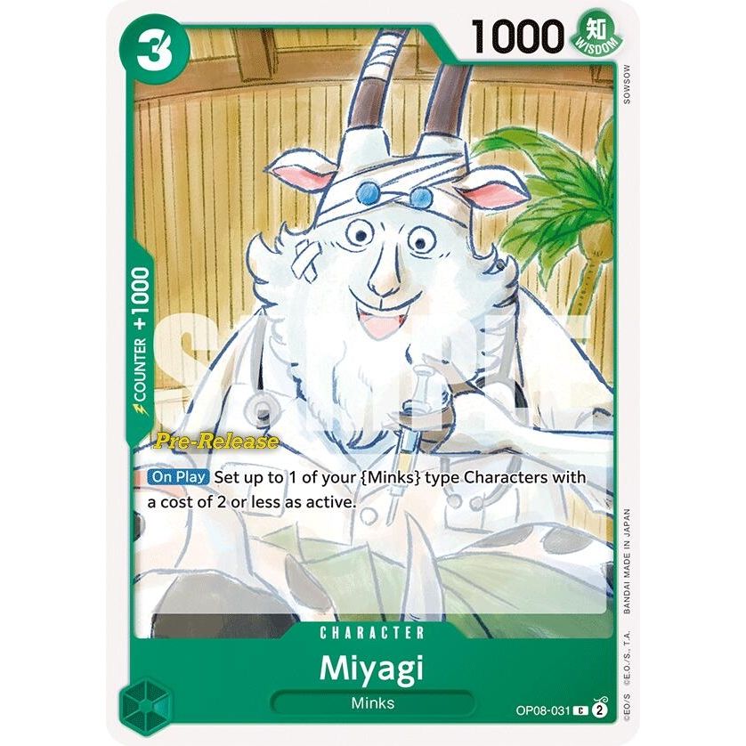 Image for Miyagi (OP08-031) (OP08 PRE) - One Piece Card Game