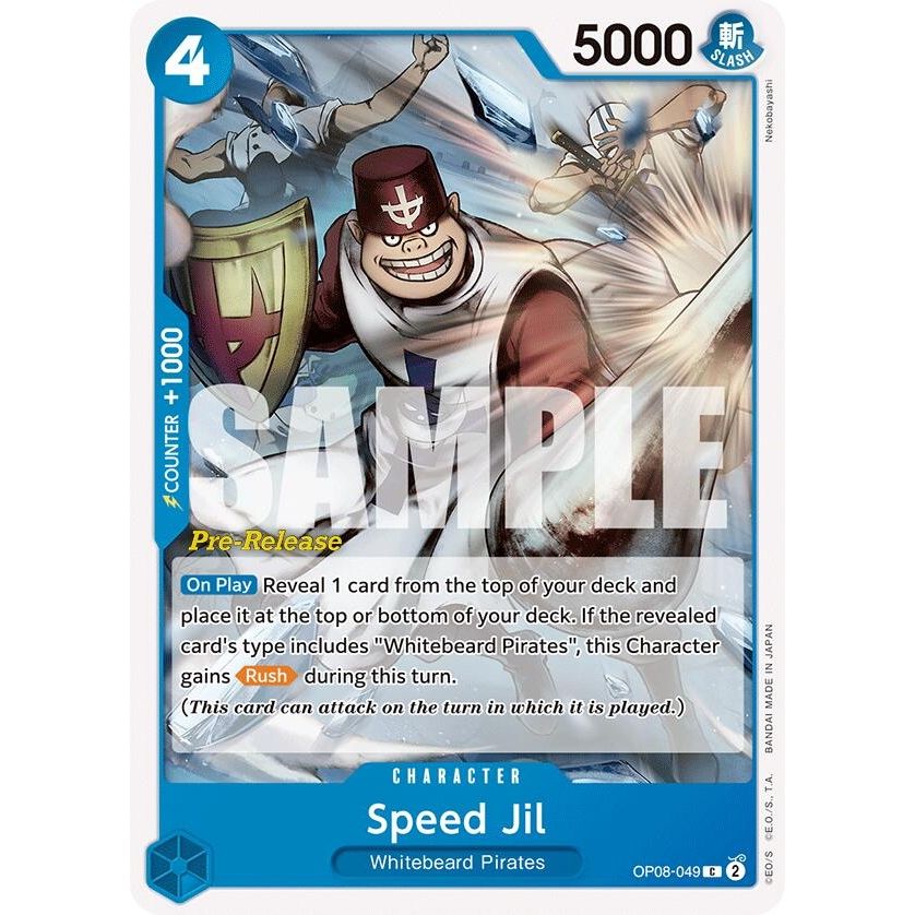 Image for Speed Jil (OP08-049) (OP08 PRE) - One Piece Card Game