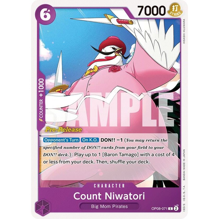 Image for Count Niwatori (OP08-071) (OP08 PRE) - One Piece Card Game