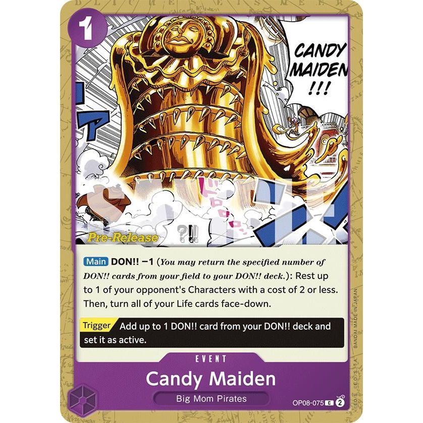 Image for Candy Maiden (OP08-075) (OP08 PRE) - One Piece Card Game