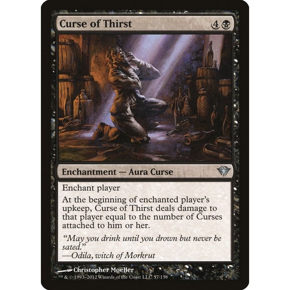 Image for Curse of Thirst (57) (DKA) - Magic: The Gathering