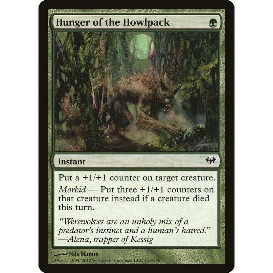 Image for Hunger of the Howlpack (119) (DKA) - Magic: The Gathering