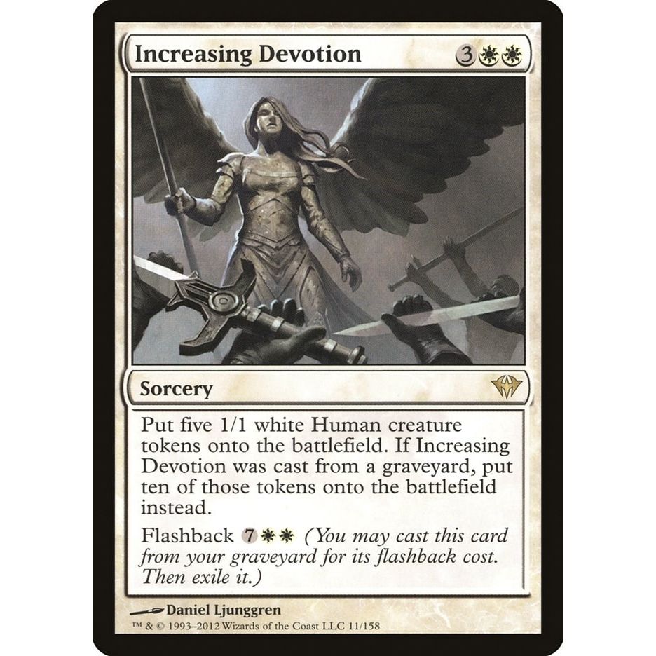 Image for Increasing Devotion (11) (DKA) - Magic: The Gathering