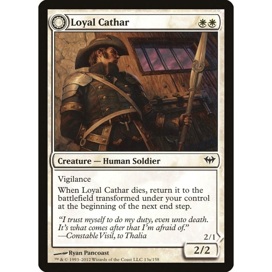 Image for Loyal Cathar (13) (DKA) - Magic: The Gathering